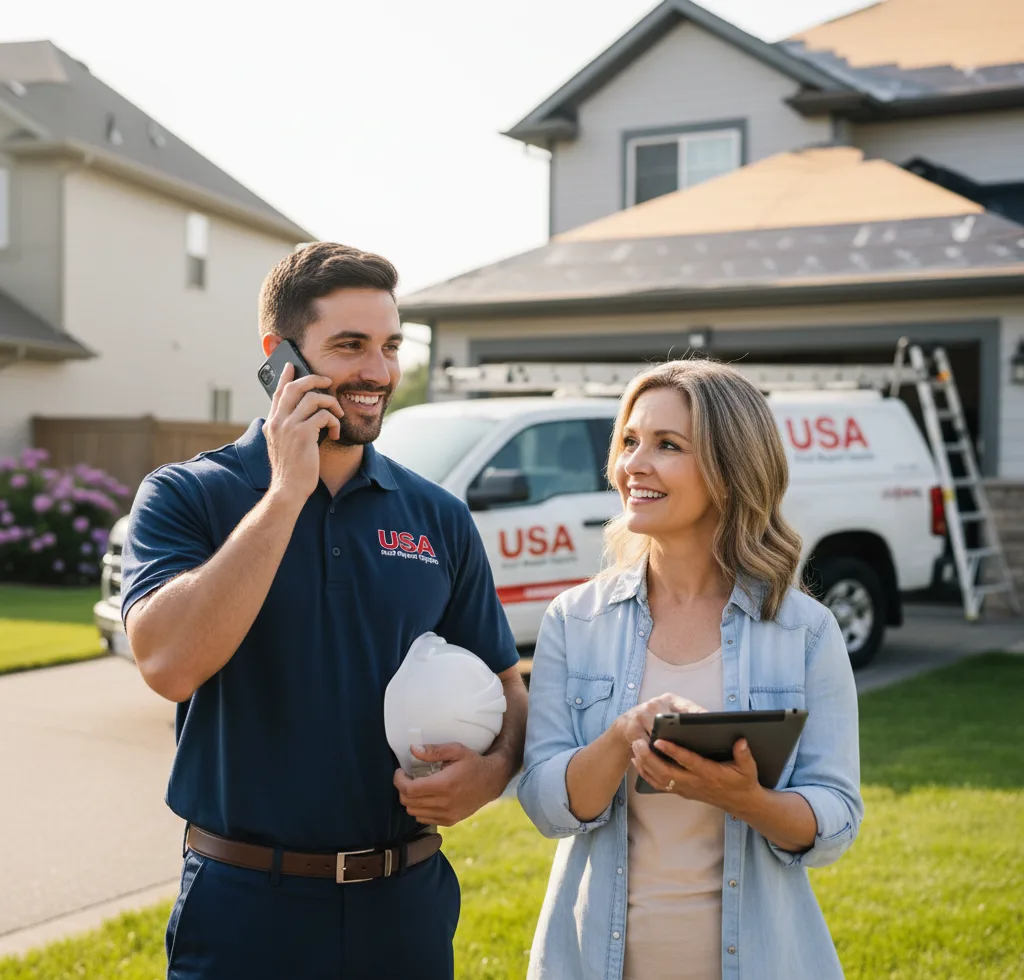 USA Roof Repair Experts customer support in Columbus